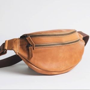 Kelly Moore Bag - The Bum Bag Full Grain Leather Fanny Pack - Cognac